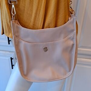 Simply Southern Blush Crossbody Satchel Bag